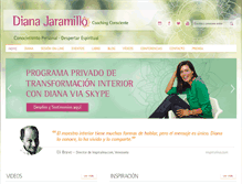 Tablet Screenshot of dianajaramillo.com
